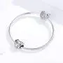 BAMOER Love Heart Bead Charms for Pandora Bracelets 925 Sterling Silver Heart Shape Charm Infinity Love Jewelry Gifts