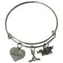Infinity Collection Hockey Mom Charm Bracelet, Hockey Mom Jewelry for Mom Infinity Collection Hockey Mom Charm Bracelet, Hockey Mom Jewelry for Mom