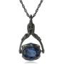 1928 Jewelry Vintage-Inspired Rotating Crystal Necklace, 30''