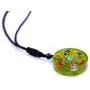 ARZASGO 7 Chakra Natural Healing Stone Necklace, Orgone Energy Crystal Magic Circle Pendant Adjustable Necklace Jewelry Gift for Women Men ARZASGO 7 Chakra Natural Healing Stone Necklace, Orgone Energy Crystal Magic Circle Pendant Adjustable Necklace Jewelry Gift for Women Men