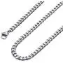 INBLUE Curb Chain Necklace for Men Women Boy Water Resistent 316L Stainless Steel Big Thick Hip Hop Chunky Cuban Link Chains Plated Finish Jewelry Gifts INBLUE Curb Chain Necklace for Men Women Boy Water Resistent 316L Stainless Steel Big Thick Hip Hop Chunky Cuban Link Chains Plated Finish Jewelry Gifts