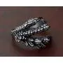 316L Stainless Steel Vintage Silver Dragon Claw Adjustable Opening Ring 316L Stainless Steel Vintage Silver Dragon Claw Adjustable Opening Ring