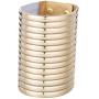 W WOOGGE Women Collar Necklace Choker 18K Gold Silver Chunky Chain Necklace for Girls Costume Cosplay Halloween Party