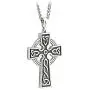 Men’s Silver Celtic Cross Pendant Double Sided 20 Inches Chain Made in Ireland Men’s Silver Celtic Cross Pendant Double Sided 20 Inches Chain Made in Ireland