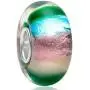 Ollia Jewelry Lampwork Murano Glass Beads Hawaii Garden Charm with 925 Sterling Silver Core Flower Blossom Charm Pink Charms Ollia Jewelry Lampwork Murano Glass Beads Hawaii Garden Charm with 925 Sterling Silver Core Flower Blossom Charm Pink Charms