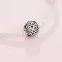 Pandora Jewelry Openwork Flower Sterling Silver Charm Pandora Jewelry Openwork Flower Sterling Silver Charm