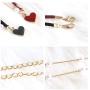 2 PCS Choker Necklaces Black Red Velvet Heart Pendant Choker Set Classic Gothic Velvet Choker Collar Necklaces Vintage Double Layer Punk Chokers Set Pendant Jewelry for Women Girls