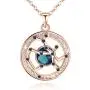 Leafael ''Superstar Zodiac Constellation Pendant Necklace Made with Premium Crystal Horoscope Jewelry, Gold or Rose Gold Plated, 18''+ 2'' Leafael ''Superstar Zodiac Constellation Pendant Necklace Made with Premium Crystal Horoscope Jewelry, Gold or Rose Gold Plated, 18''+ 2''