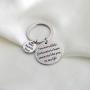 Zuo Bao Aunt Gift Best Auntie Ever Keychain Gift for Auntie from Nephew Niece Jewelry Gift Idea for Aunt Im Incredibly Fortunate to Have Someone Like You in My Life Keychain