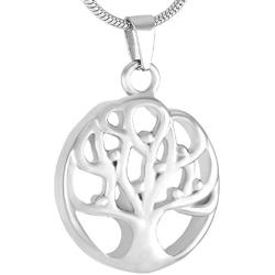 Casket Etcetera The Tree of Life Urn Necklace Cremation Jewelry for Your Love Ones Ashes