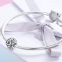 925 Sterling Silver with Cubic Stones, Complete A~Z Gift Options Alphabet Charm Letter Beads fit Pandora European Bracelets