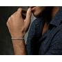 THREE KEYS JEWELRY 6mm 10mm Mens Figaro Chain for Men Cuban Link Chain Stainless Steel Bracelet Gifts Silver Figaro Bracelets for Boys Women
