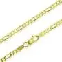 Michael Zweig 925 Sterling Silver Necklace for Women - Sterling Silver Figaro Chain Necklace | 2.95 mm Thickness with Spring Ring, Italy Tag Michael Zweig 925 Sterling Silver Necklace for Women - Sterling Silver Figaro Chain Necklace | 2.95 mm Thickness with Spring Ring, Italy Tag