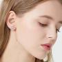Celtic Earrings Sterling Silver Hypoallergenic Knot Studs Trinity Triquetra Earrings Pierced Jewelry Gift for Women Girls