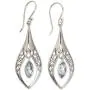 NOVICA Blue Topaz .925 Sterling Silver Dangle Earrings, Blue Teardrops NOVICA Blue Topaz .925 Sterling Silver Dangle Earrings, Blue Teardrops