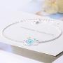 AUDREY RYAN Blue Whale Necklace or Bracelet Cute Jewelry for Women Girls