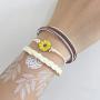 YANCHUN String Anklet Bracelet for Women Waterproof Strand Ankle Bracelets Set for Teen Girls
