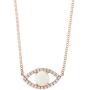 Effy 14K Rose Gold Opal & Diamond Evil Eye Necklace, 0.72 TCW HNV0N173DO