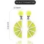2 Pairs Cute Watermelon Lemon Fruit Earrings Jewelry Acrylic Exaggeration Personality Big Drop Dangle Stud Earrings for Womens Girls 2 Pairs Cute Watermelon Lemon Fruit Earrings Jewelry Acrylic Exaggeration Personality Big Drop Dangle Stud Earrings for Womens Girls