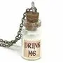 UMBRELLALABORATORY Alice in Wonderland Fairy Glow in The Dark Kawaii Necklace-Drink me