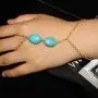 Bmadge Boho Turquoise Slave Bracelet Gold Beach Bracelet Ring Chain Finger Bracelet Hand Chain Jewelry Summer Friendship Gift for Women and Girls Bmadge Boho Turquoise Slave Bracelet Gold Beach Bracelet Ring Chain Finger Bracelet Hand Chain Jewelry Summer Friendship Gift for Women and Girls
