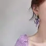 Fashion Creative Lifelike Fruit Earrings for Women Girls Acrylic Drop Dangle Earrings Holiday Earrings [Island Style]