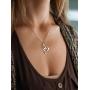 Your Always Charm Heart Music Necklace,Gifts for Music Teacher ,Musician ,Music Lover