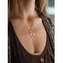 Your Always Charm Heart Music Necklace,Gifts for Music Teacher ,Musician ,Music Lover