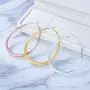 Kemstone Rose Gold/Silver Big Oval Engraved hoop Earrings Kemstone Rose Gold/Silver Big Oval Engraved hoop Earrings
