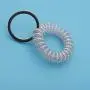 UJIMS Elastic Stretch Spiral Coil Wristband Bracelet Wrist Coil Keychain for Gym Pool Outdoor Sports ID Badge Shopping Gift for Women Girl