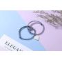 Jovivi 2 Pcs Heart Bracelets for Couples Matching Magnetic His and Hers Jewelry Set Gift for Lover Boyfriend Girlfriend Best Friends Friendship Jewelry