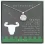 EFYTAL Best Friend Birthday Gifts, 925 Sterling Silver Bezel Edge Taurus Necklace, Zodiac Necklaces, Friendship Gift for Bridesmaids, Bridal Party Friend Group Jewelry EFYTAL Best Friend Birthday Gifts, 925 Sterling Silver Bezel Edge Taurus Necklace, Zodiac Necklaces, Friendship Gift for Bridesmaids, Bridal Party Friend Group Jewelry