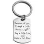 Meibai Girlfriend to Boyfriend Wife to Husband Gifts Engraved Dog Tags Keychain Love Valentines Gift for Him