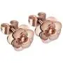 SMBH Rose Flower Necklace Earrings Set for Women Girls Rose Gold Jewelry Set SMBH Rose Flower Necklace Earrings Set for Women Girls Rose Gold Jewelry Set