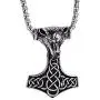 ULATREE Viking Jewelry Men Thor Hammer Pendant Necklace Viking Gifts for Men Stainless Steel Necklace for Men ULATREE Viking Jewelry Men Thor Hammer Pendant Necklace Viking Gifts for Men Stainless Steel Necklace for Men