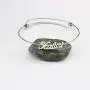 MANZHEN Custom Name Bracelet Adjustable Wire Bangle Personalized Jewelry for Women MANZHEN Custom Name Bracelet Adjustable Wire Bangle Personalized Jewelry for Women