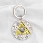 The Legend of Zelda Pendant Necklace Zelda Triforce Keychain Legend of Zelda Jewelry Gifts for Zelda Lovers (Zelda Keychain)