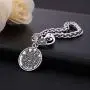 Ancient Hebrew Esoteric Tetragrammaton Pentagram Name of God Charm Wheat Chain Bracelet Blessing Jewelry for Men Women Ancient Hebrew Esoteric Tetragrammaton Pentagram Name of God Charm Wheat Chain Bracelet Blessing Jewelry for Men Women
