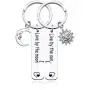 Ribukat Couple Keychain Puzzle Keychain for Boyfriend Girlfriend Live by The Sun Love by The Moon Keychain Set of 2 Moon Jewelry Gift for Couple Ribukat Couple Keychain Puzzle Keychain for Boyfriend Girlfriend Live by The Sun Love by The Moon Keychain Set of 2 Moon Jewelry Gift for Couple