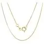 CLAUDIA BY DESIGN 14K Solid Yellow Gold Box Chain Necklace, 0.5 MM 14K Italian Gold Chain for Men and Women, 14k Gold Chain, 14k Solid Gold Diamond Cut Box Chain Necklace, Fancy Gift Box Included