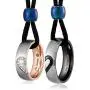 Aienid Couples Necklace for Him and Her Mens Necklace Gold Women Stainless Steel Ring Pendant Heart Wedding Set Aienid Couples Necklace for Him and Her Mens Necklace Gold Women Stainless Steel Ring Pendant Heart Wedding Set