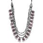 Crunchy Fashion Bollywood Traditional Indian/Bohemian Style Afgani Oxidised Silver Statement Necklace for Women