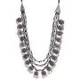 Crunchy Fashion Bollywood Traditional Indian/Bohemian Style Afgani Oxidised Silver Statement Necklace for Women Crunchy Fashion Bollywood Traditional Indian/Bohemian Style Afgani Oxidised Silver Statement Necklace for Women