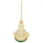Aheli Indian Wedding Kundan Pearl Maang Tikka with Earring Set Bollywood Party Traditional Jewelry for Women Girls Aheli Indian Wedding Kundan Pearl Maang Tikka with Earring Set Bollywood Party Traditional Jewelry for Women Girls