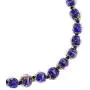 GlassOfVenice Murano Glass Sommerso Necklace - Navy Blue