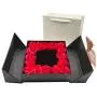Luxury Gift Box of 16 Red Rose Flowers with Jewelry,Necklace,Earring,Ring,Give The Most Beautiful Rose Gift on Valentines Day,Birthday,Mothers Day,Proposal,Wedding and Anniversary (Black) Luxury Gift Box of 16 Red Rose Flowers with Jewelry,Necklace,Earring,Ring,Give The Most Beautiful Rose Gift on Valentines Day,Birthday,Mothers Day,Proposal,Wedding and Anniversary (Black)