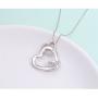 Sterling Silver Sisters Necklace Always My Sister Forever My Friend Heart Pendant Necklace Or Bracelet Or Ring Gift For Sister