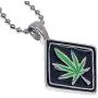Marijuana Jewelry weed Leaf Hippie Jewelry Amulet Charm Silver Pewter Mens Pendant Necklace for men w Silver Ball Chain Marijuana Jewelry weed Leaf Hippie Jewelry Amulet Charm Silver Pewter Mens Pendant Necklace for men w Silver Ball Chain
