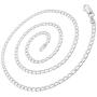 Authentic Solid Sterling Silver Cuban Curb Link Diamond-Cut .925 ITProLux Necklace Chains 2MM - 10.5MM, 16'' - 30'', Silver Chain for Men & Women, Made In Italy, Next Level Jewelry