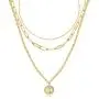 HAIAISO Layered Gold Pendant Choker Necklace - 14K Gold Plated Multilayer Coin Medallion Snake Chain Adjustable Dainty Necklace Set for Women Jewelry Gifts HAIAISO Layered Gold Pendant Choker Necklace - 14K Gold Plated Multilayer Coin Medallion Snake Chain Adjustable Dainty Necklace Set for Women Jewelry Gifts